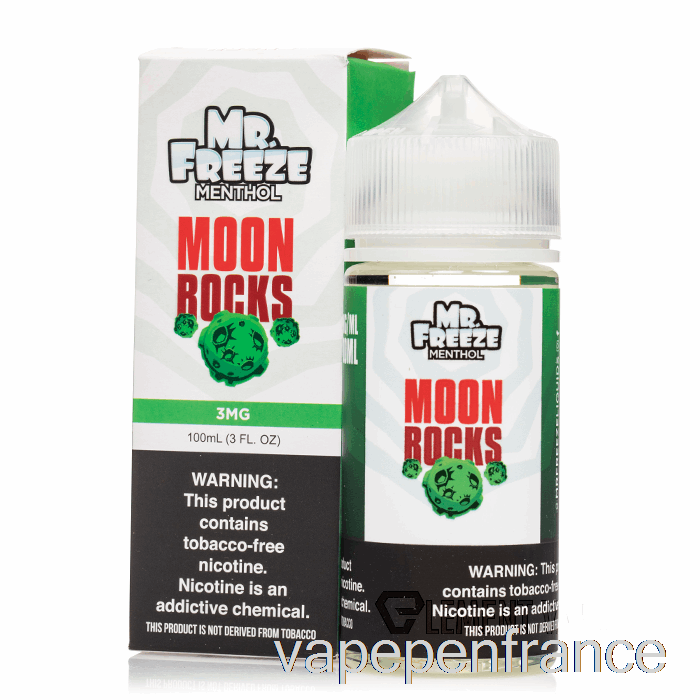 Moonrocks - Mr Freeze - Stylo Vape 100 Ml 3 Mg